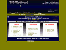 Tablet Screenshot of 700webhost.com